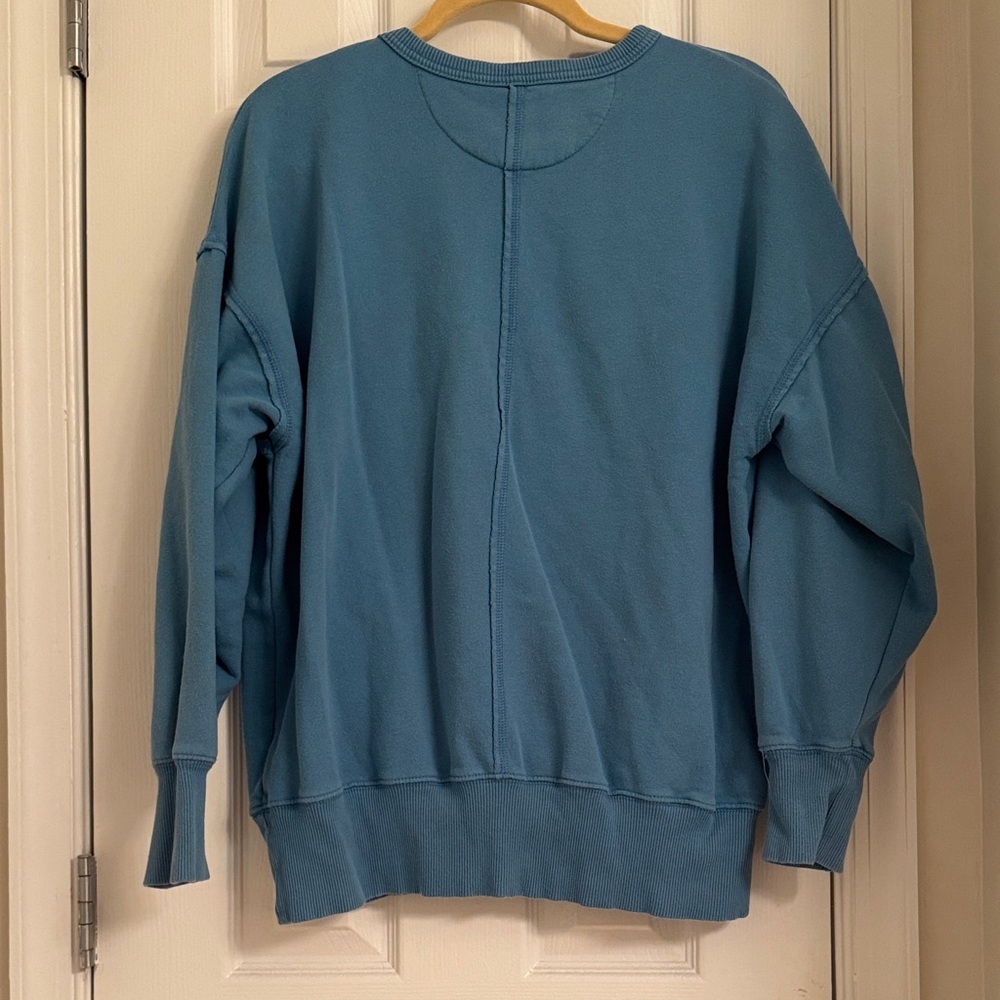 American Eagle Outfitters Light Blue Sweatshirt - Picture 3 of 4